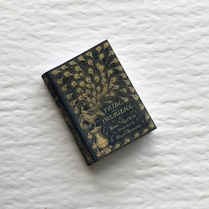 Miniature Prop  Book &quot;Pride and Prejudice&quot; in Dollhouse One Twelfth Scale