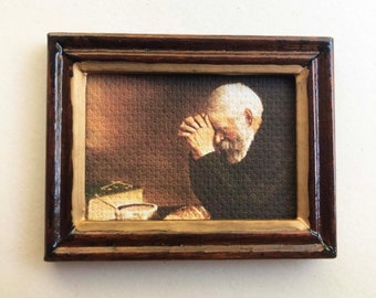 Dollhouse Miniature "Grace" by Eric Enstrom in Choice of Frame Style