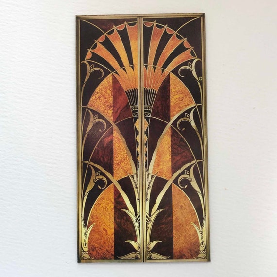 Miniature Art Deco Faux Prop Paper Doors Or Wall Decor 1 24 Etsy Miniature Art Deco Faux Prop Paper Doors Or Wall Decor 1 24 Etsy