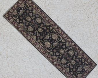 Chemin de table miniature pour maison de poupée, motif floral - Plusieurs échelles de tailles