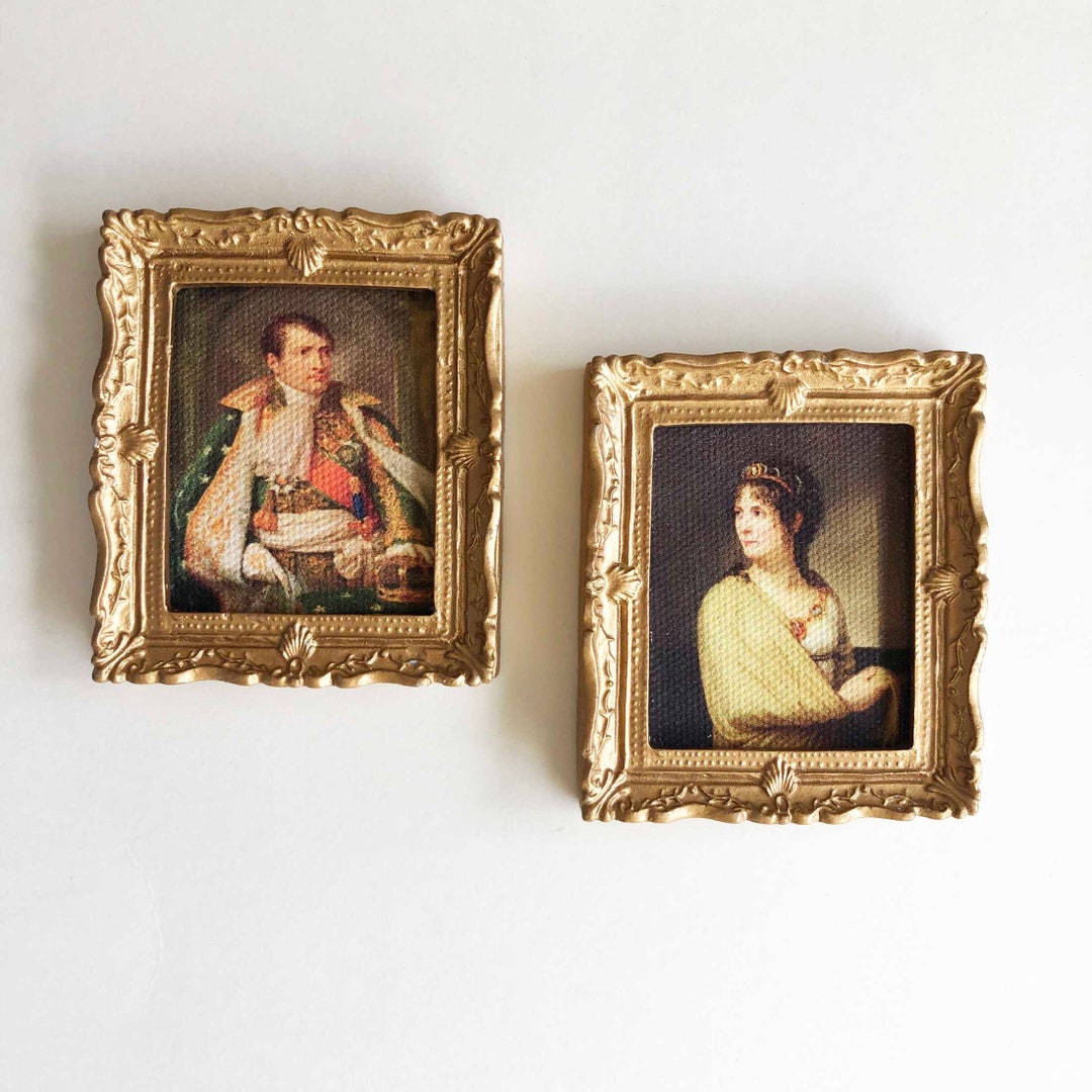 純金アート絵画シリーズコレクション　「ナポレオン肖像画」　24K24金　極美品 純金アート絵画シリーズコレクション 「ナポレオン肖像画