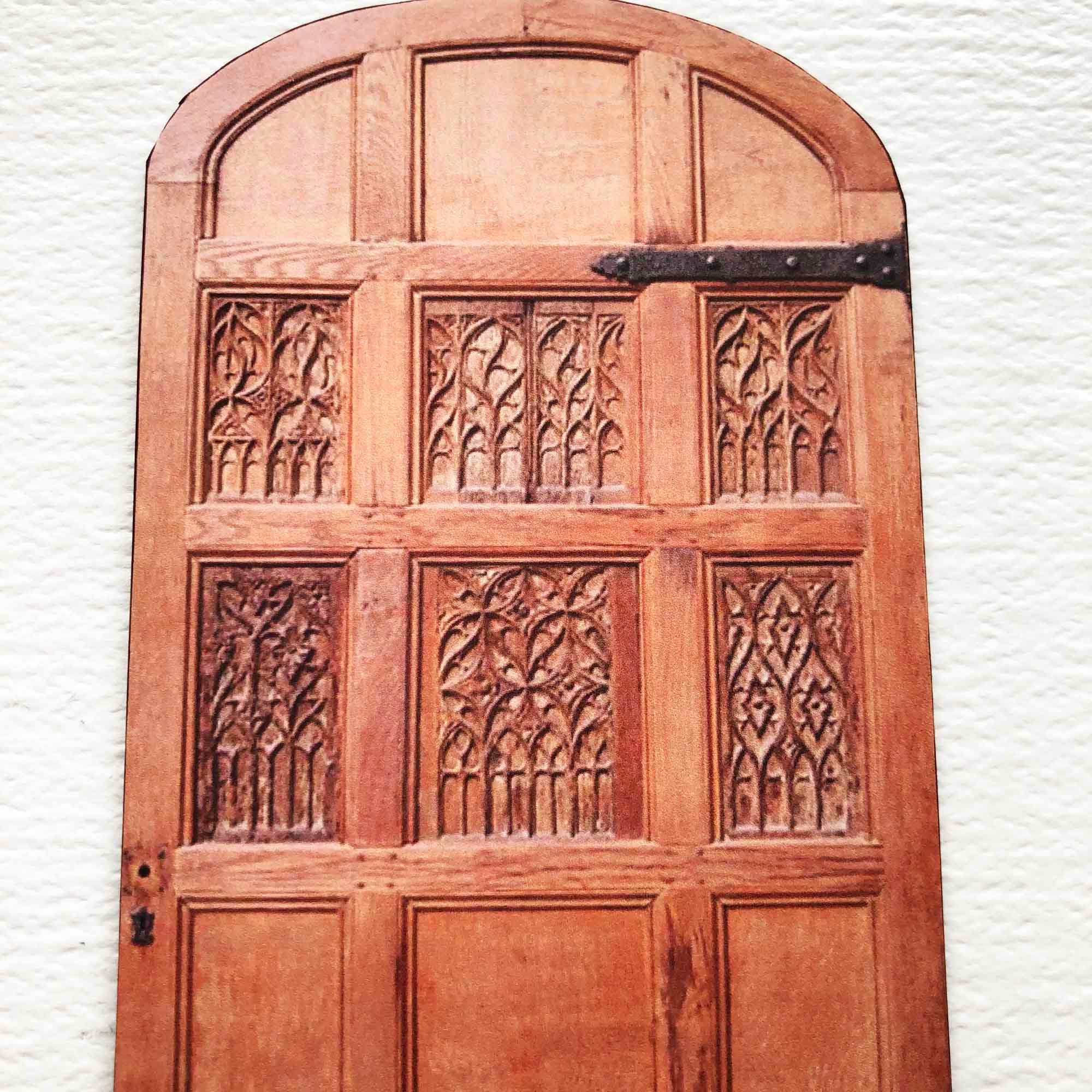 Miniature Tudor Door PAPER Prop, 1920s Style, 1:12 Scale - Etsy, image size:2000x2000
