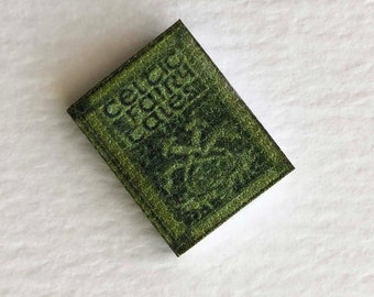 Celtic Fairy Tales Vintage Look Reproduction in 1:12 Scale Miniature Book