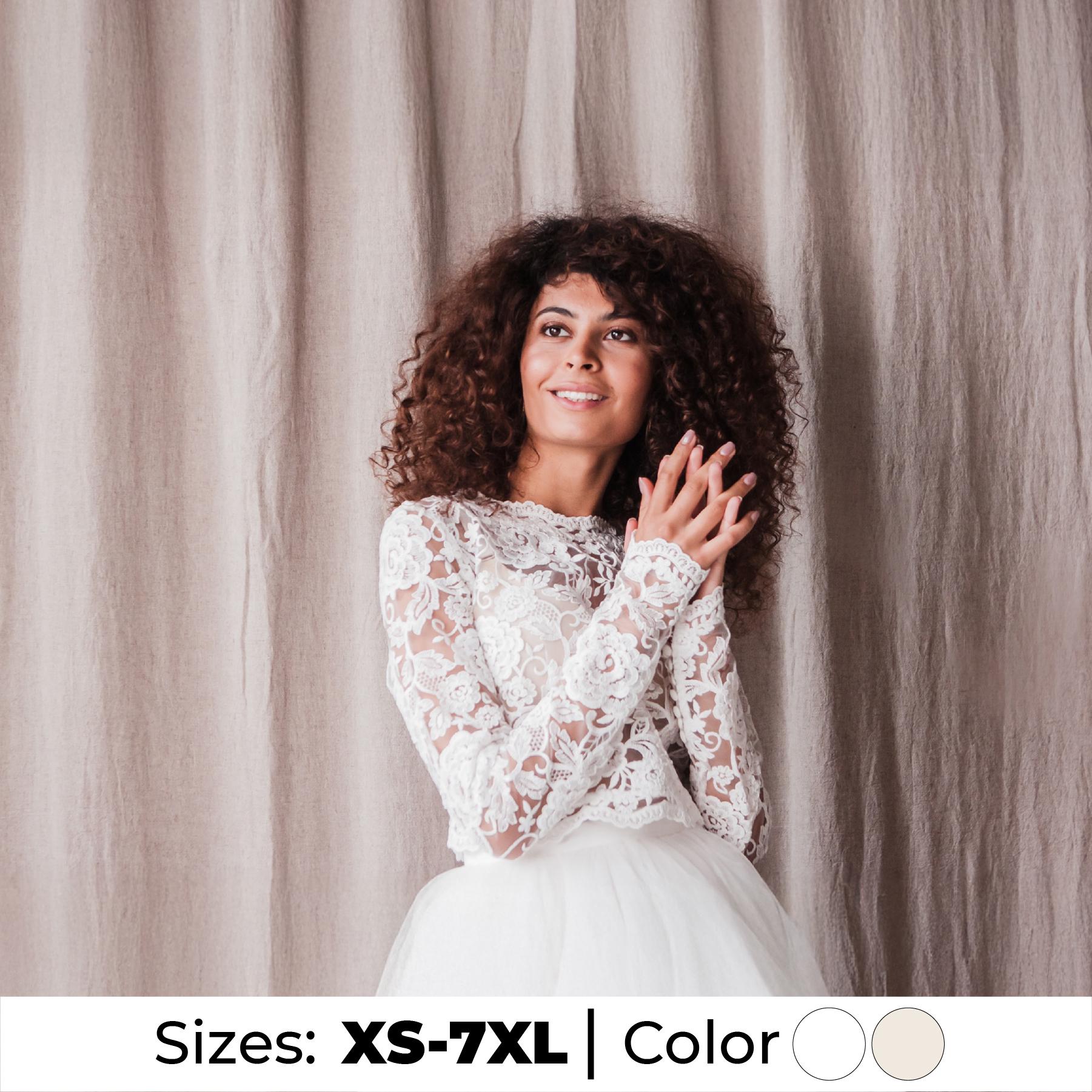 White Wedding Blouse - Etsy