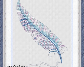 Inspiration Cross Stitch Pattern: NadGavr Design (PDF Pattern) 1081