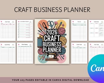Planner aziendale artigianale: modello per piccole imprese (raccoglitore stampabile)