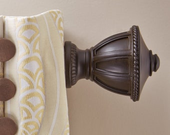Finestra® Hampton Wood Finial, various colors
