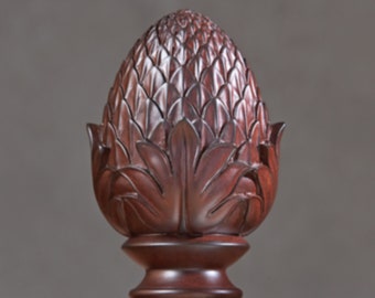 Finestra® Avery Wood Finial, various colors