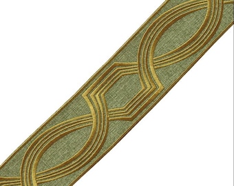 Lattice Decorative Trim by the Yard, 3 inch, high quality tape for drapes, shades, and upholstery use
