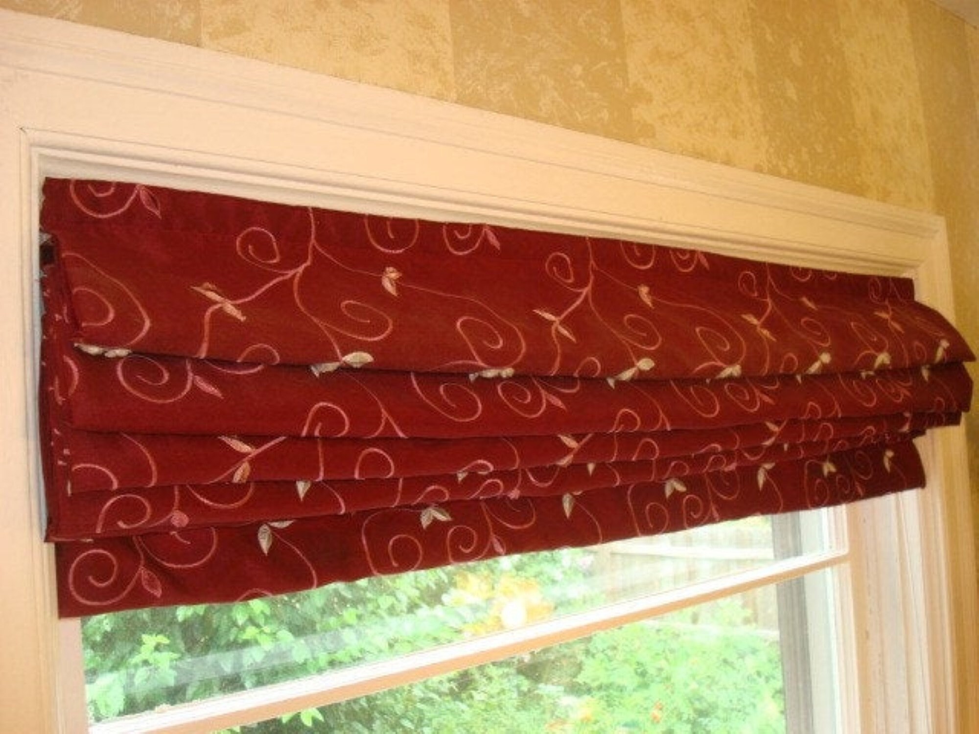 Custom Roman Shade Flat Classic Roman Shade made to order can Etsy