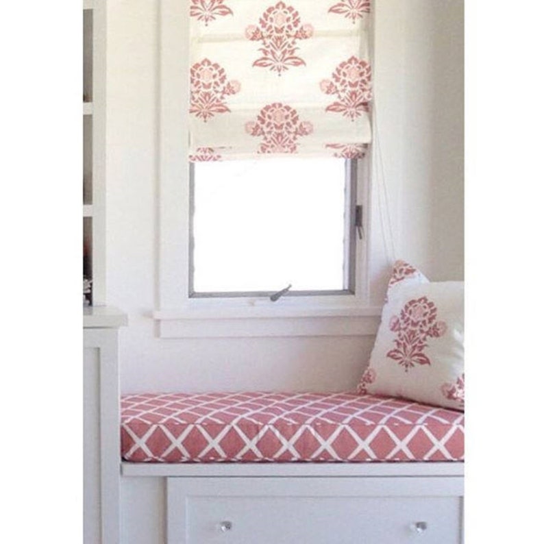 Classic/flat Roman Shade/ Custom Roman Shade/ Cordless Roman Etsy