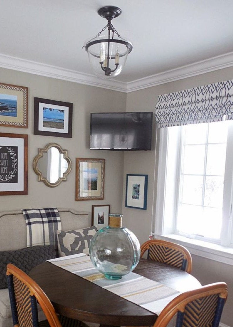 Custom Roman Shade Flat Classic Roman Shade made to order can Etsy