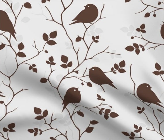 Tissu par cour Oiseaux 