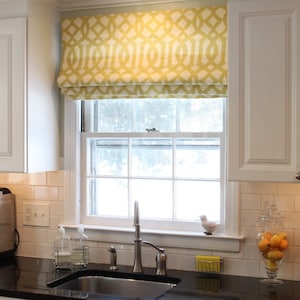 Classic/Flat Roman Shade/ Custom Roman Shade/ Cordless Roman Shades/ Blackout Roman Shades/ Fabric Blinds/ Linen Roman Shades/ Faux Shades