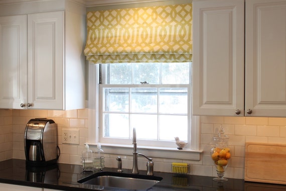 blackout option Classic Flat Roman Shades Custom Relaxed Faux Window Curtain bedroom bathroom roman shade for kitchen laundry windows