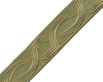 Lattice Decorative Trim by the Yard, 3 inch, high quality tape for drapes, shades, and upholstery use