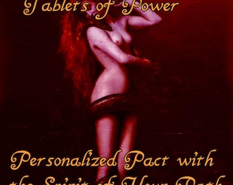 Tablets of Power – Personalized Pact with the Spirit of Your Path