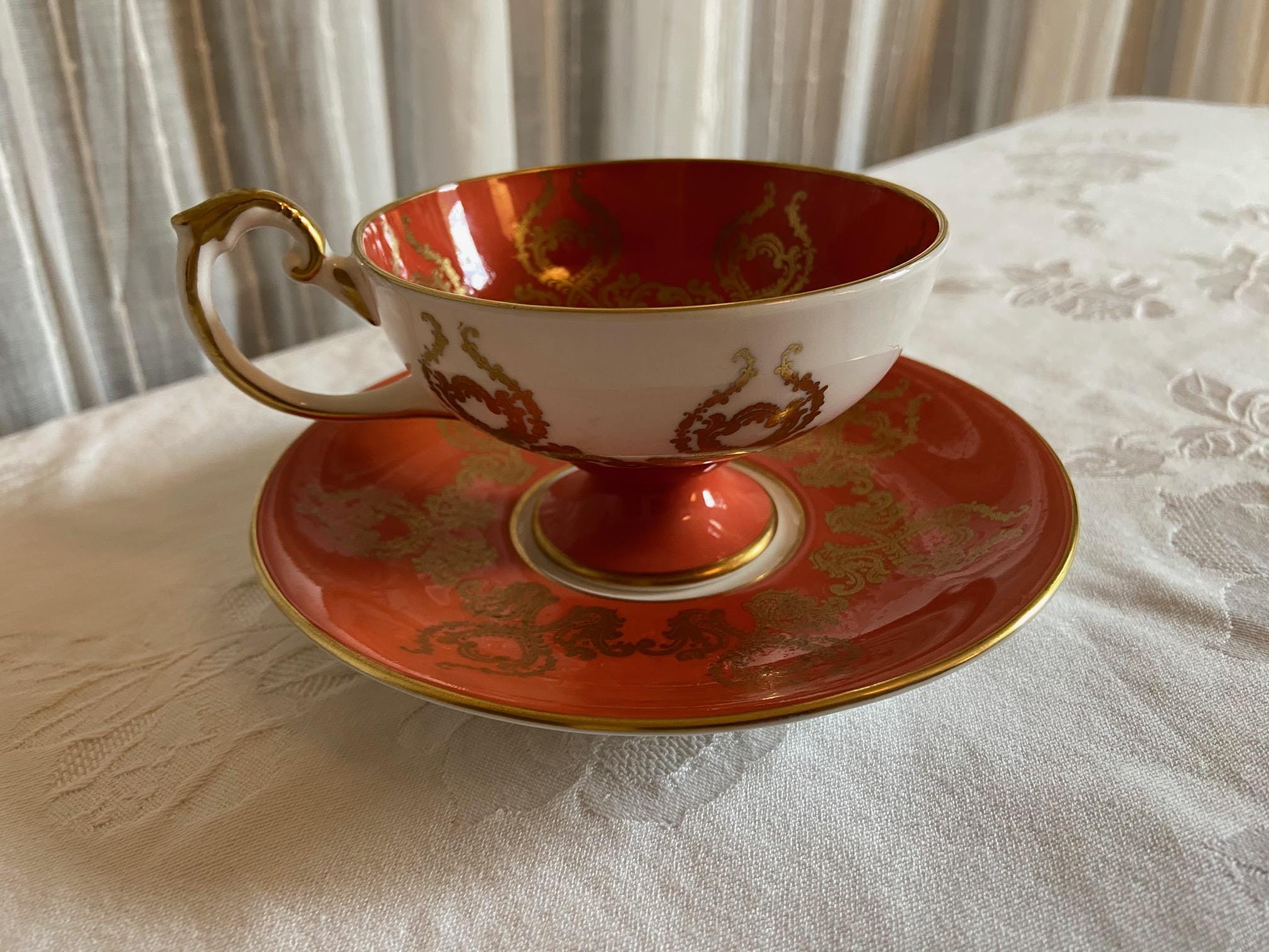 Orange China Set 1940s - Etsy