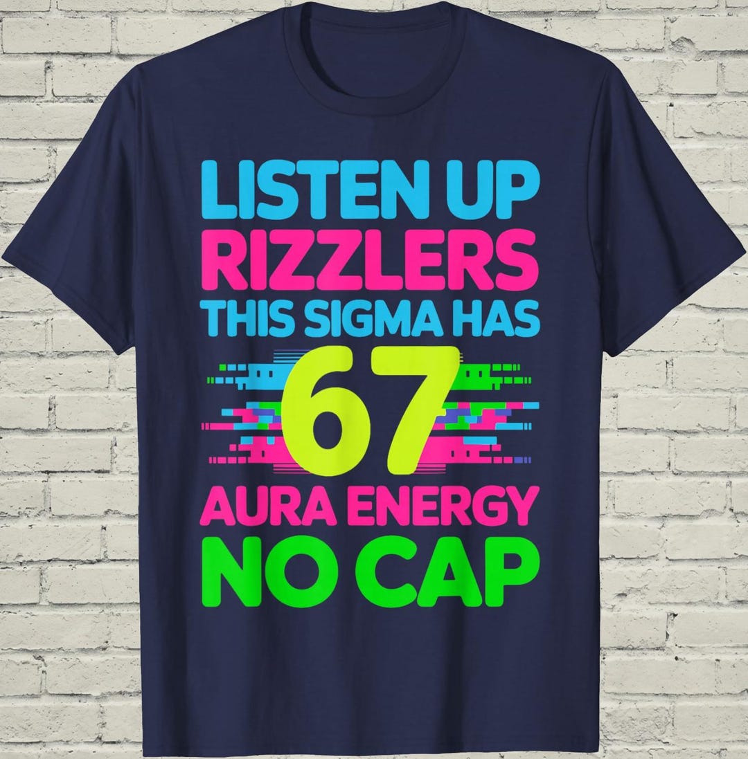 Brainrot Meme Shirt, Sigma Rizzler Top, Funny Gen Alpha Tee, Aura Humor ...