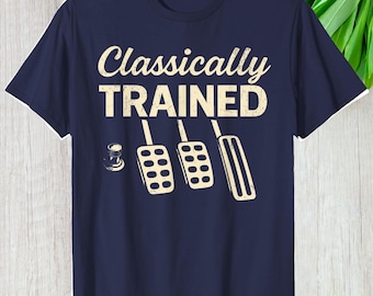Classic Car Enthusiast Shirt, Manual Driver Custom Gift Gearhead Graphic Tee, Personalized Stick Shift Car Guy Unisex T-Shirt