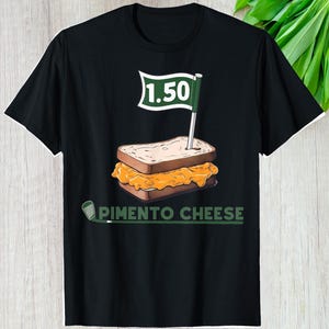 MASTERS PIMENTO CHEESE SANDWICH Tシャツ Pimento Cheese T Shirt - Etsy
