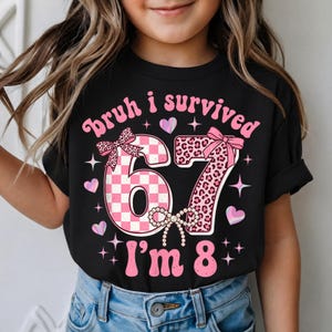 8-årsdagsdesign, Jag överlevde 6 7 Nu är jag 8 (digital nedladdning)