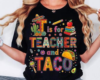 Lehrer Taco PNG, Cinco De Mayo Fiesta Design (Digitaler Download)