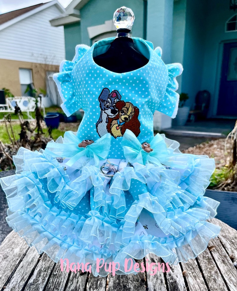 Lady & the Tramp Dog Dress