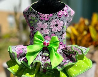 Mod Flower Summer Dog Dress