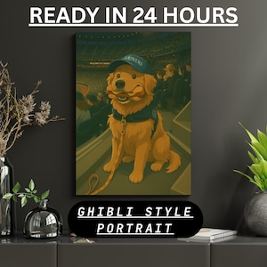 Custom Ghibli Style Portrait, Personalized Digital Art from Photo, Anime Couple Gift, Studio Ghibli Inspired Illustration, Character Drawing