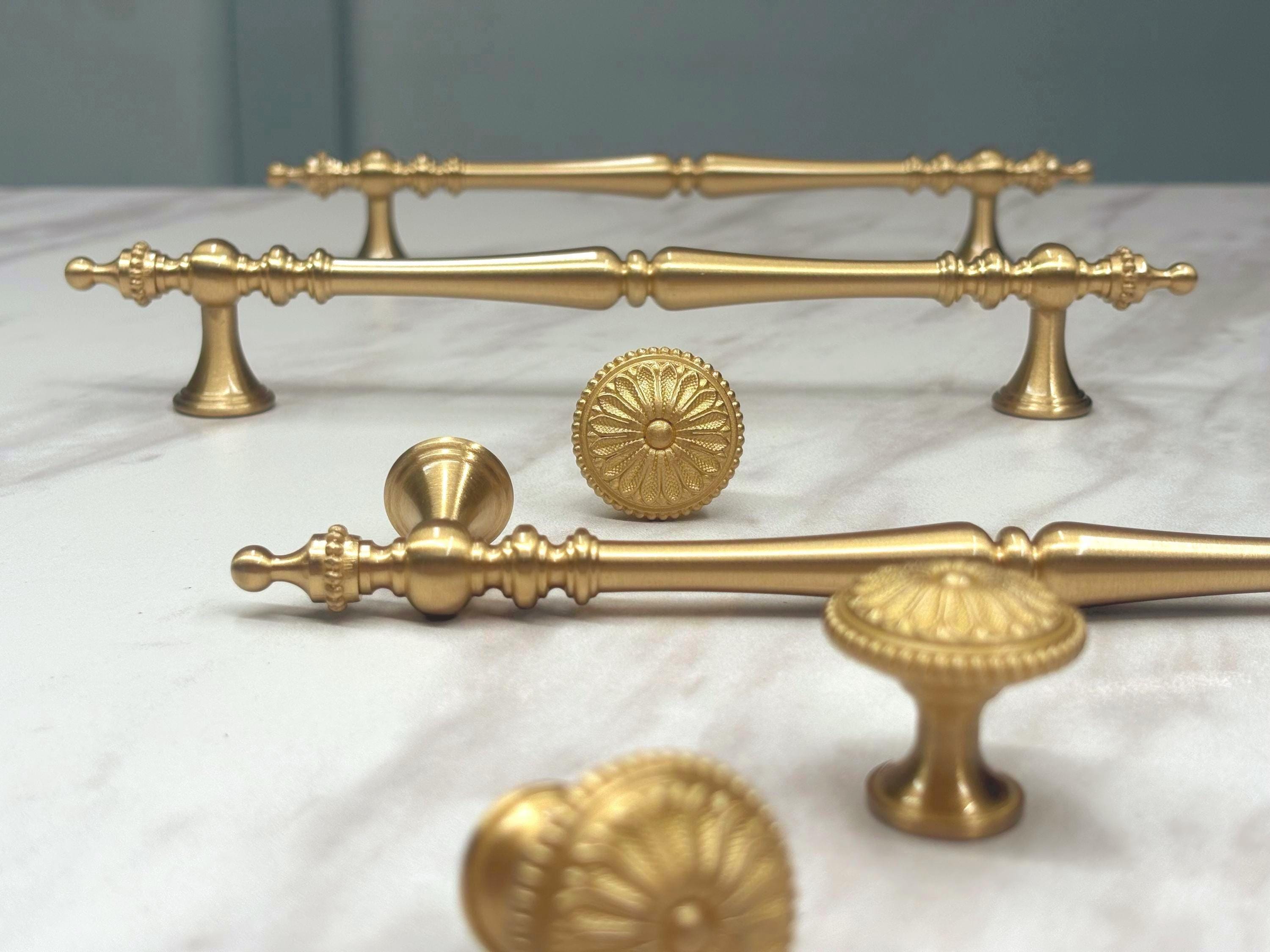 long gold handles for dresser Pulls SM_L