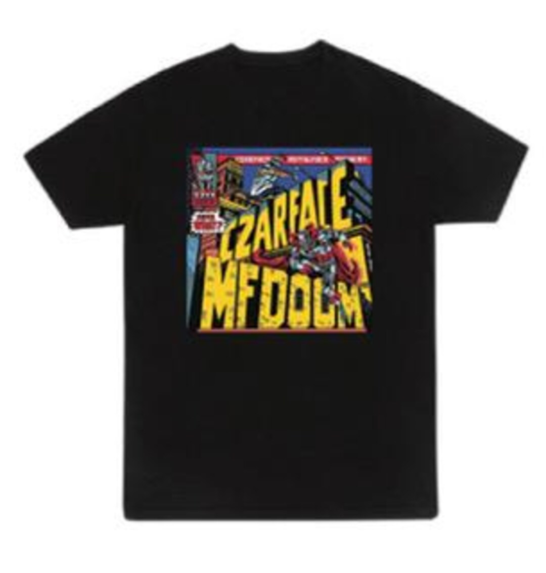 MF DOOM Czarface SAY What Cover T Shirt New Rap Hip Hop Merch 2025 S ...
