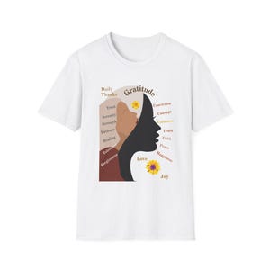 Gratitude T-Shirt, Thankful Tee, Appreciation Shirt, Positive Vibes Top, Thank You Shirt, Mindfulness T-Shirt, Inspirational Tee