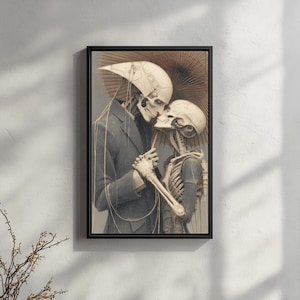 76 H.R. Giger Night Rain Kiss Biomechanical Surreal Lovers Dark Alien Art Print Sci-Fi Romantic Scene Modern Bedroom Wall Decor Gift
