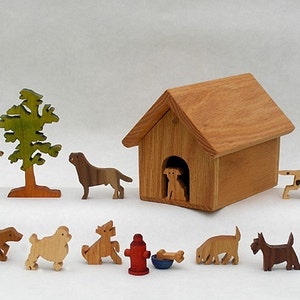 Dog house cheap toy box