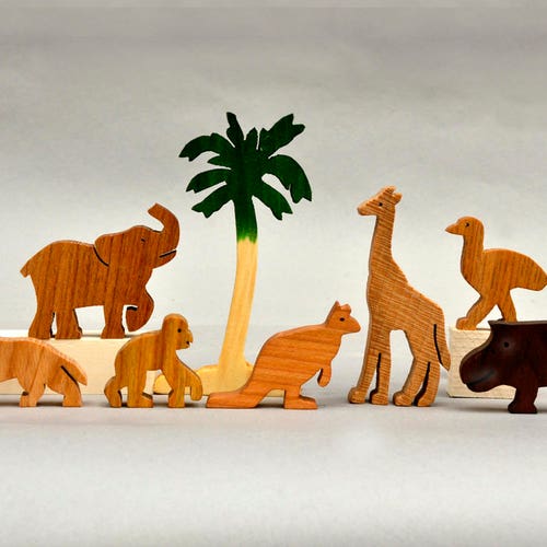 Zoo Animal Play Set Wooden Blocks Toys for Kids Boys Girls - Etsy Zoo Animal Play Set Wooden Blocks Toys for Kids Boys Girls - Etsy