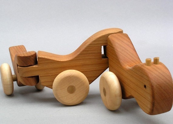 wooden worm toy