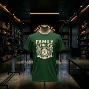 Family First Shirt, Blood Loyalty T-Shirt, La Famiglia Tee, Italian Heritage, Dark Academia