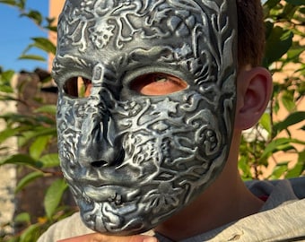 Leper King Baldwin IV Mask: Medieval Horror, Kingdom of Heaven Costume
