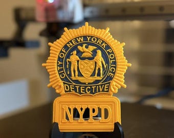 Brooklyn99 にインスパイアされたニューヨーク市警察の刑事バッジ