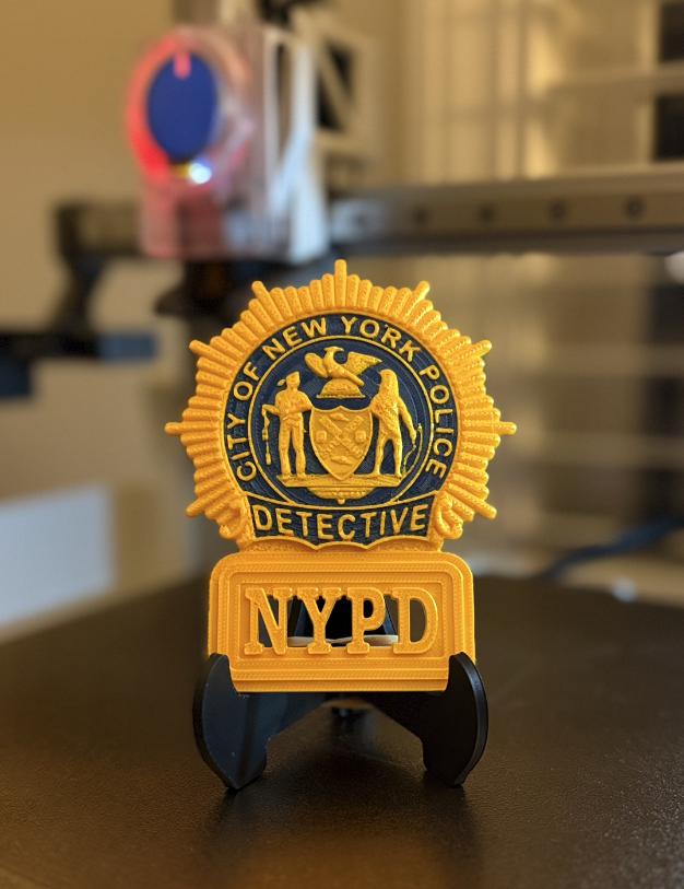 New York Detective Police Badge - Etsy