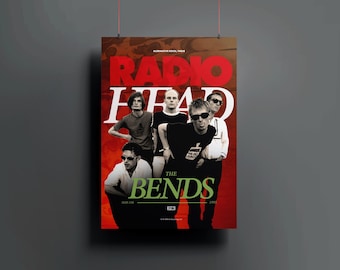 Radiohead | the Bends | Ok Computer | Kid A | Retro Triple CD Wall