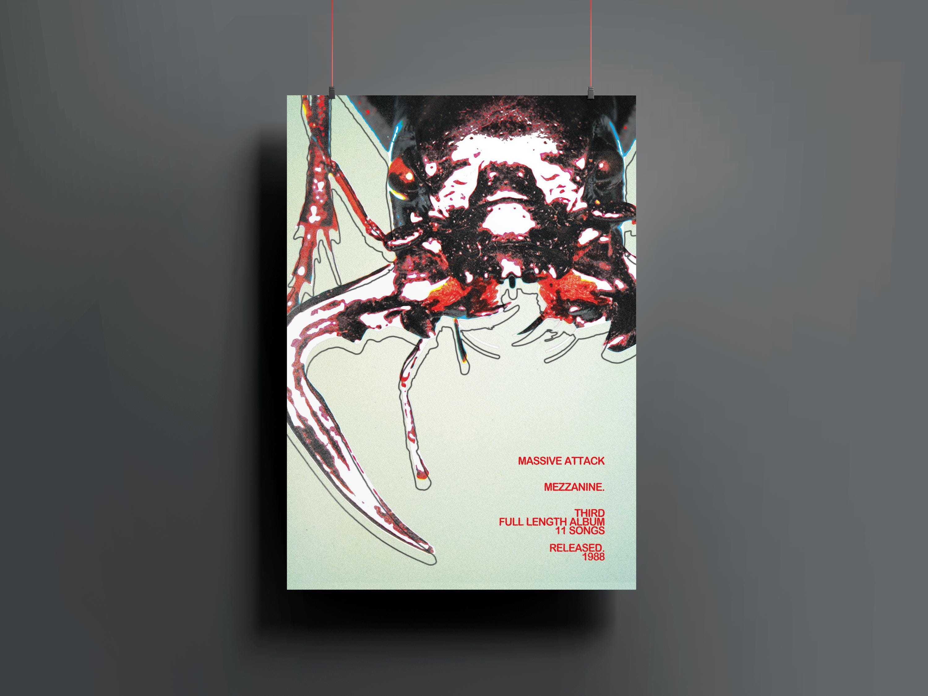 massive attack 3D アートポスター 3D and the Art of Massive Attack – in pictures | Music | The