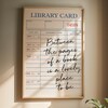Vintage Library Card Collage Poster Print - Etsy