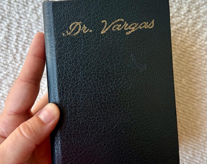 Featured listing image: Personalized Leather Journal | Hand Bound Notebook | Custom Cover Book