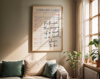 Bookish Wall Art