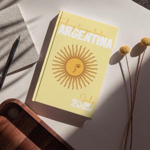 Argentina Travel Photo Book Canva Template | A4 Printable Vacation Album | Digital Download Scrapbook | Custom Travel Memory DIY Photo Album
