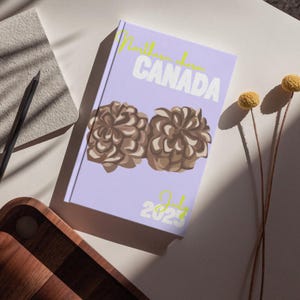 Canada Travel Photo Book Canva Template | A4 Printable Vacation Album | Digital Download Scrapbook | Custom Travel Memory DIY Photo Album