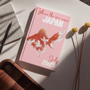 Canva-sjabloon voor reisfotoboek Japan | Afdrukbaar vakantiealbum op A4-formaat | Digitaal downloadplakboek | Aangepast reisgeheugen DIY-fotoalbum