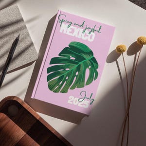 Canva-sjabloon voor reisfotoboek Mexico | Afdrukbaar vakantiealbum op A4-formaat | Digitaal downloadplakboek | Aangepast reisgeheugen DIY-fotoalbum